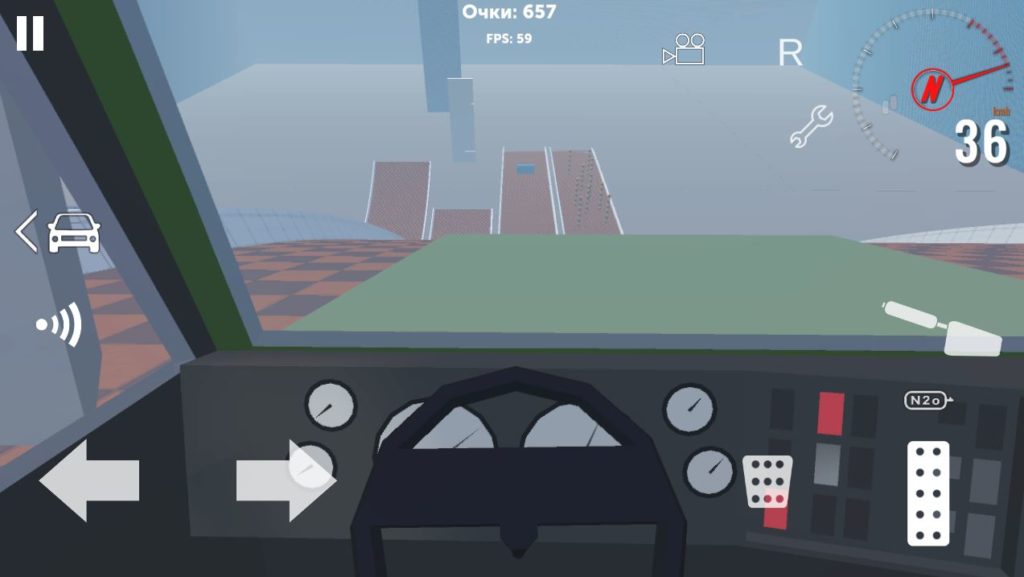 Simple Car Simulator трамплин